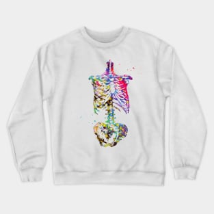 Skeleton Torso Crewneck Sweatshirt